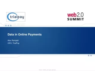 Data in Online Payments