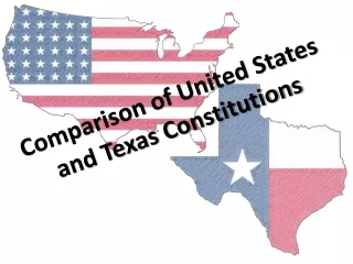 Comparison of United States and Texas Constitutions