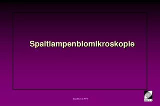 Spaltlampenbiomikroskopie