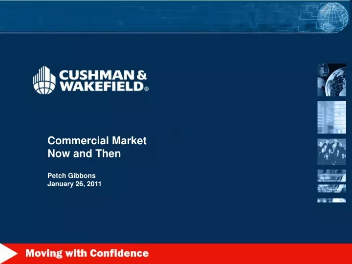 commercial market now and then