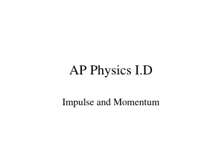 AP Physics I.D