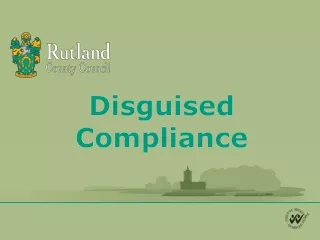 Disguised Compliance