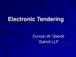 Enhancing Procurement Efficiency with Electronic Tendering Systems - slide 1
