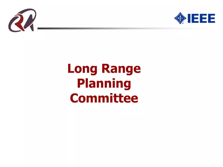 long range planning committee