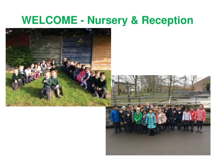 welcome nursery reception