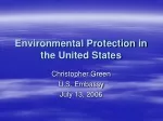 Environmental Protection in the United States
