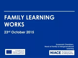 FAMILY LEARNING WORKS
