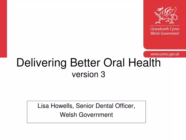 delivering better oral health version 3