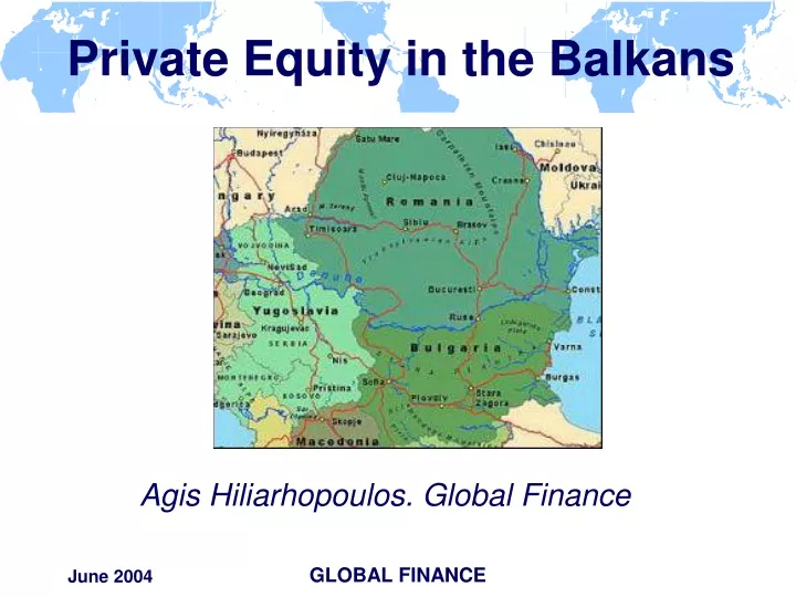 private equity in the balkans