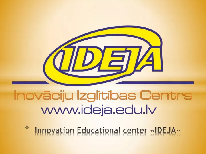 innovation educational center ideja