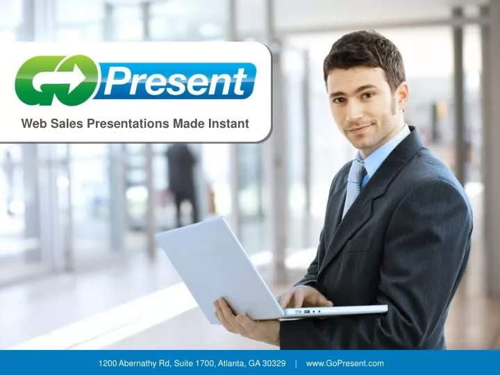 web sales presentations made instant