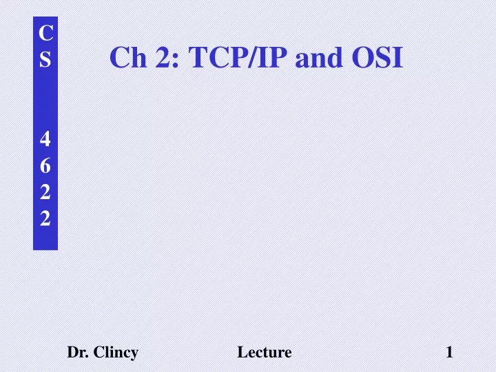 ch 2 tcp ip and osi