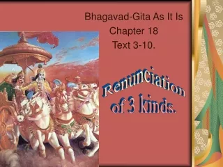 Bhagavad-Gita As It Is Chapter 18 Text 3-10.
