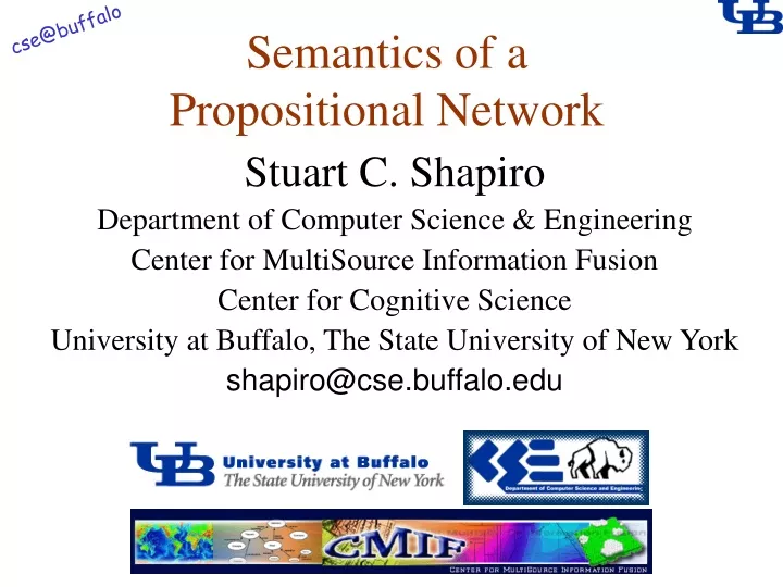semantics of a propositional network