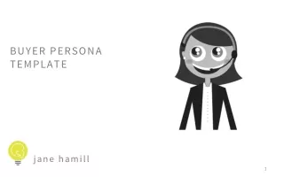 BUYER PERSONA TEMPLATE