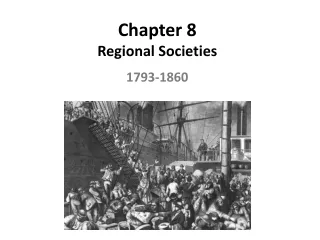 Chapter 8  Regional Societies