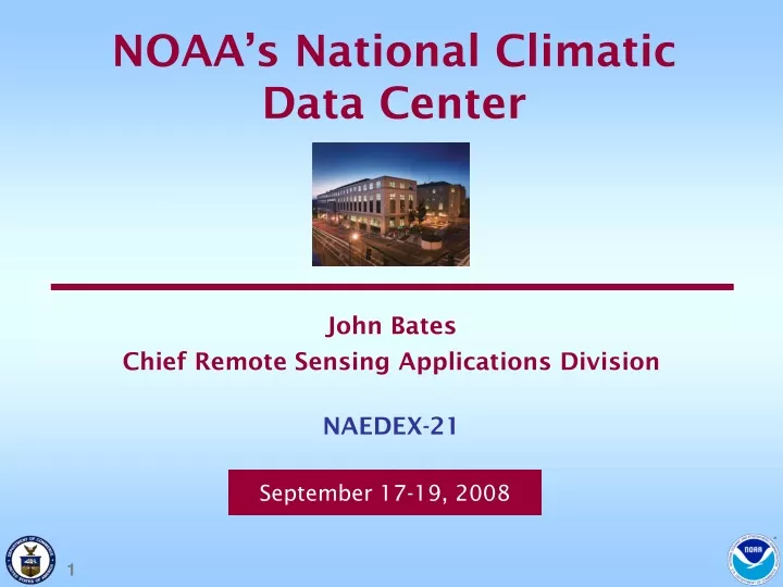 noaa s national climatic data center