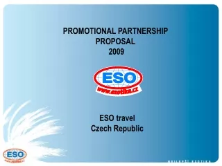 ESO travel Czech Republic