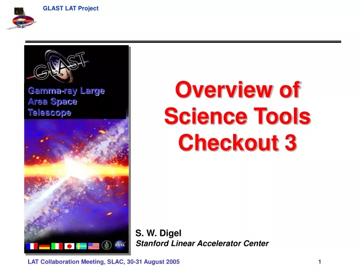 gamma ray large area space telescope