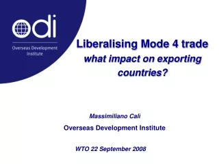 WTO 22 September 2008