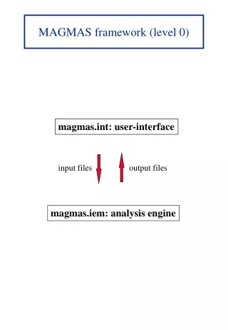 MAGMAS framework (level 0)