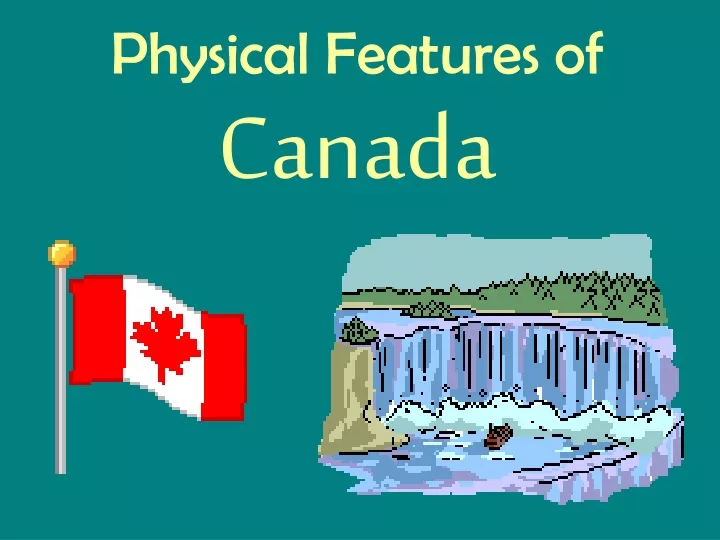 physical features of canada