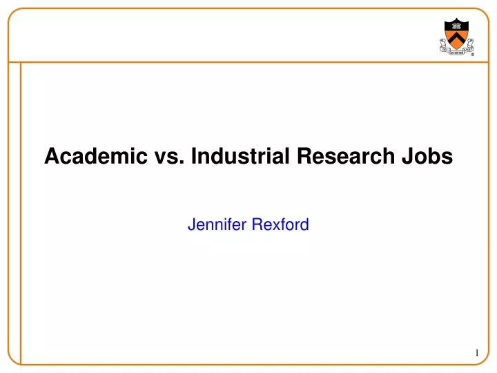 academic vs industrial research jobs