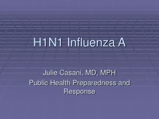 H1N1 Influenza A