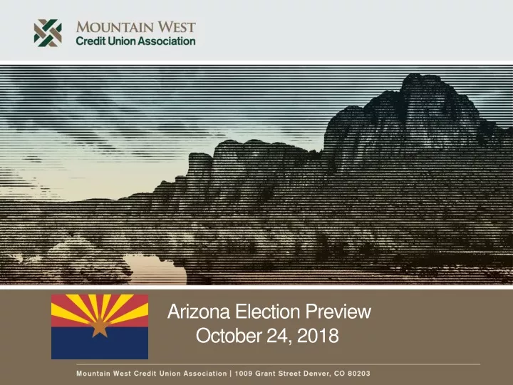 arizona election preview october 24 2018