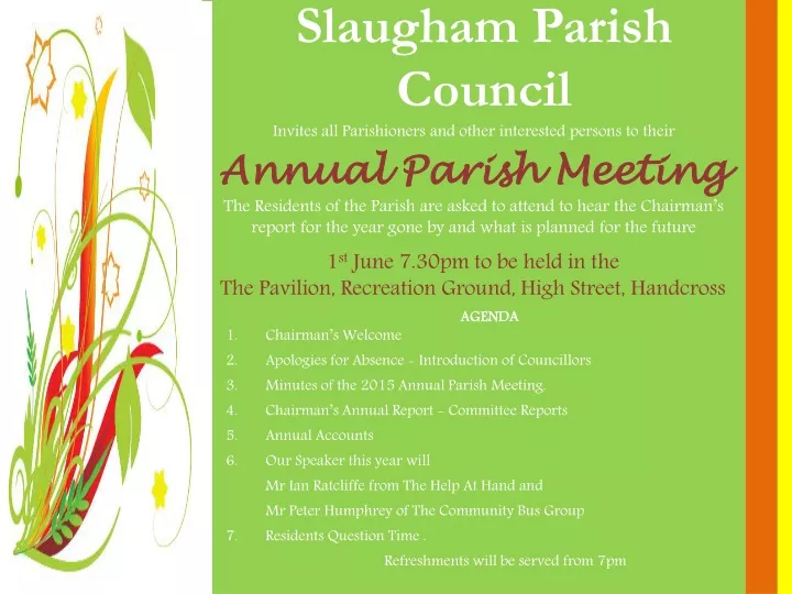 slaugham parish council