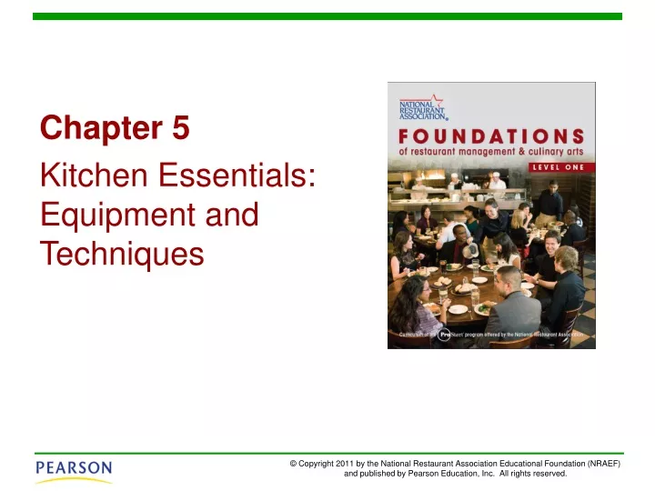 chapter 5 kitchen essentials equipment