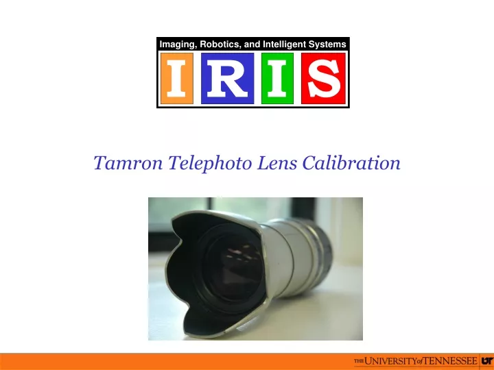 tamron telephoto lens calibration