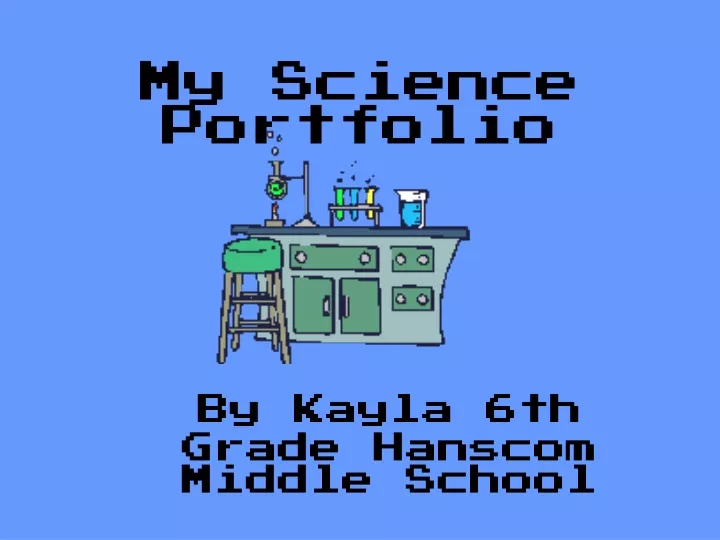 my science portfolio