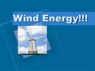 Wind Energy!!!