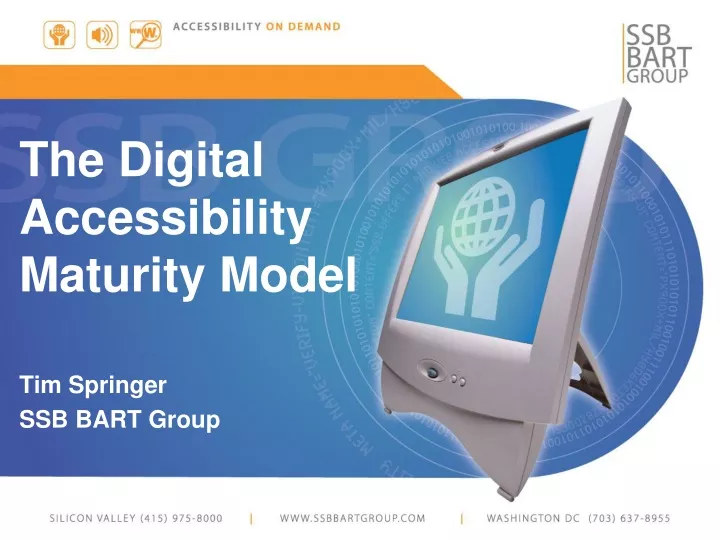 the digital accessibility maturity model