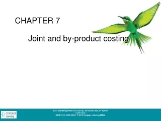 Joint and by-product costing
