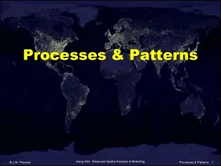 Processes &amp; Patterns