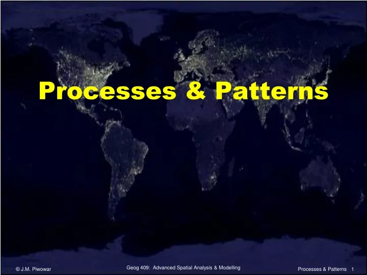 processes patterns