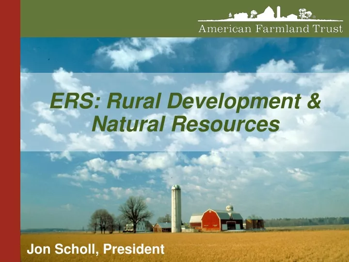 ers rural development natural resources