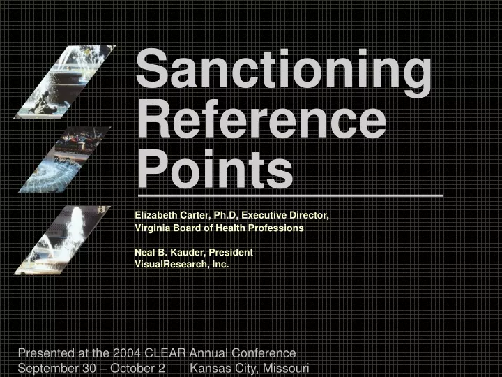 sanctioning reference points