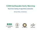 CISN Earthquake Early Warning - slide 1