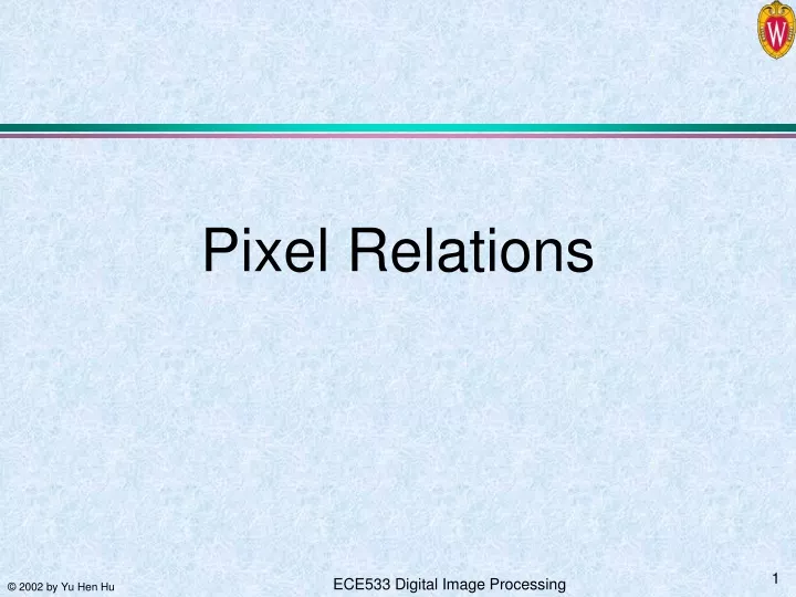 pixel relations