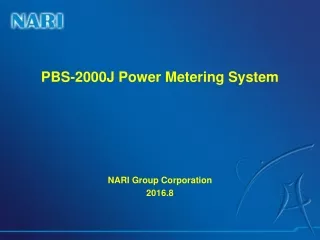 PBS-2000J Power Metering System