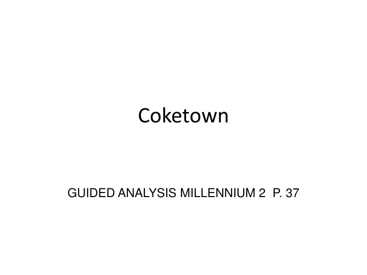 coketown