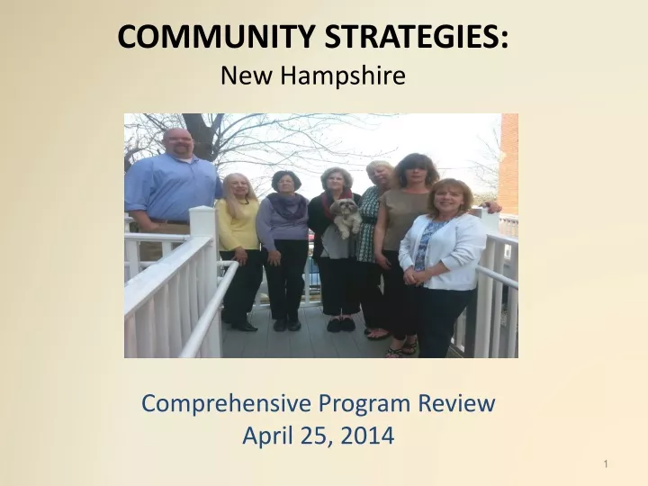 community strategies new hampshire