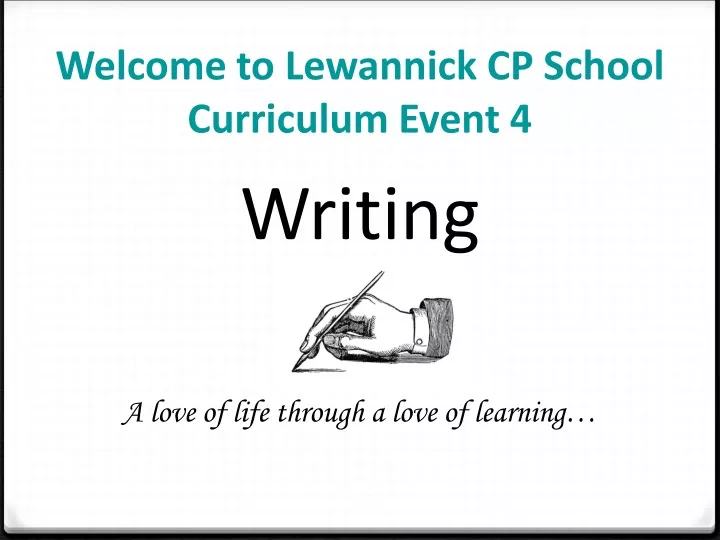 welcome to lewannick cp school curriculum event 4