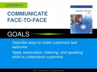 COMMUNICATE FACE-TO-FACE