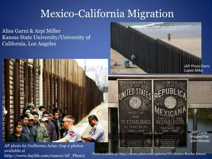 mexico california migration