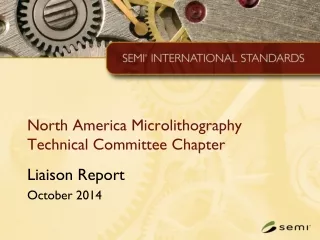 North America Microlithography Technical Committee Chapter