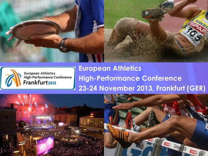 european athletics high performance conference